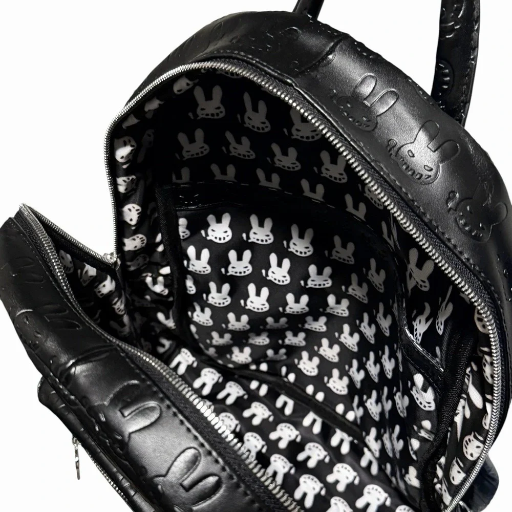 Dr. Zodiak's Moonrock Leather Backpack Black‎ Limited Release Designer Bag READ